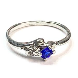 New Blue Sapphire Ring size 9